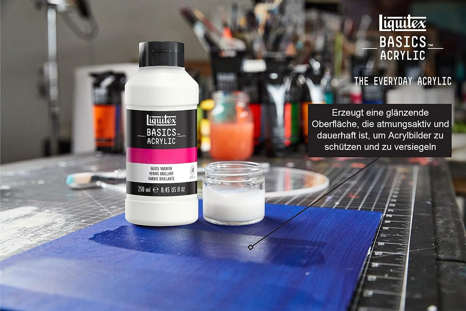 Liquitex Basics Acrylic Gel Medium 250ml Gloss