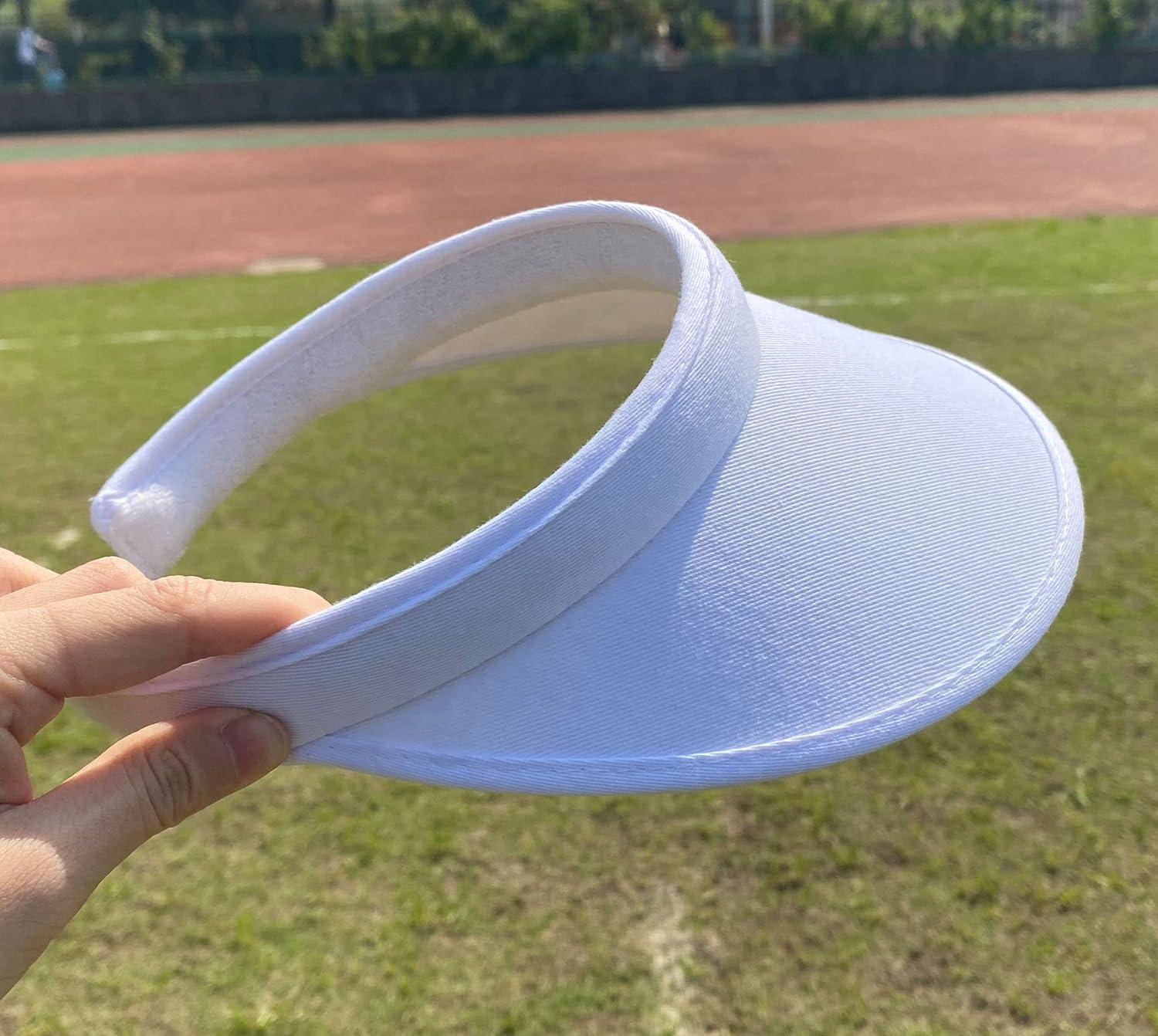 Clip on visor hats cheap