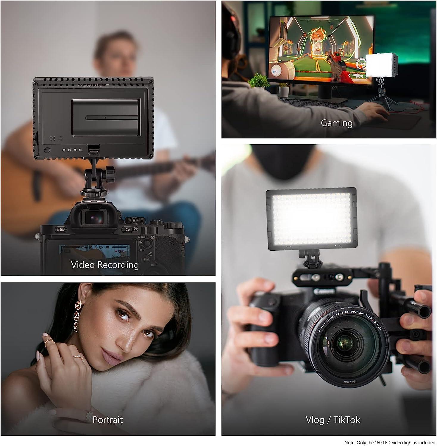 Neewer CN-160 Dimmable 160 LED Video Light for Canon Nikon