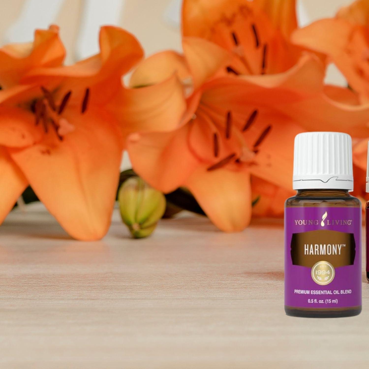 Young Living Harmony Essential Oil 15 ml | Aromatherapy Blend for