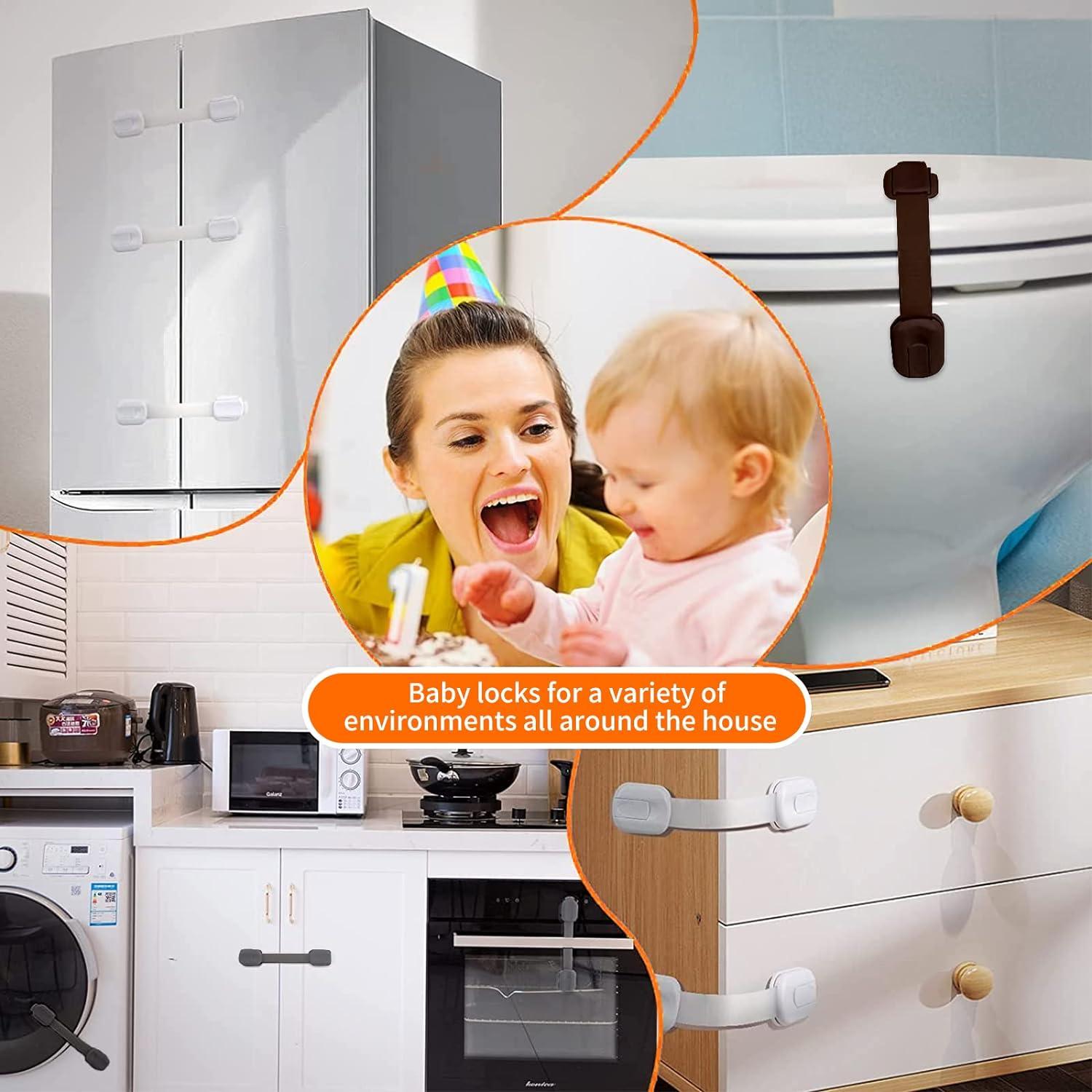 Child Safety Cupboard Locks Baby Proofing Safety Guards Kit Baby Proof