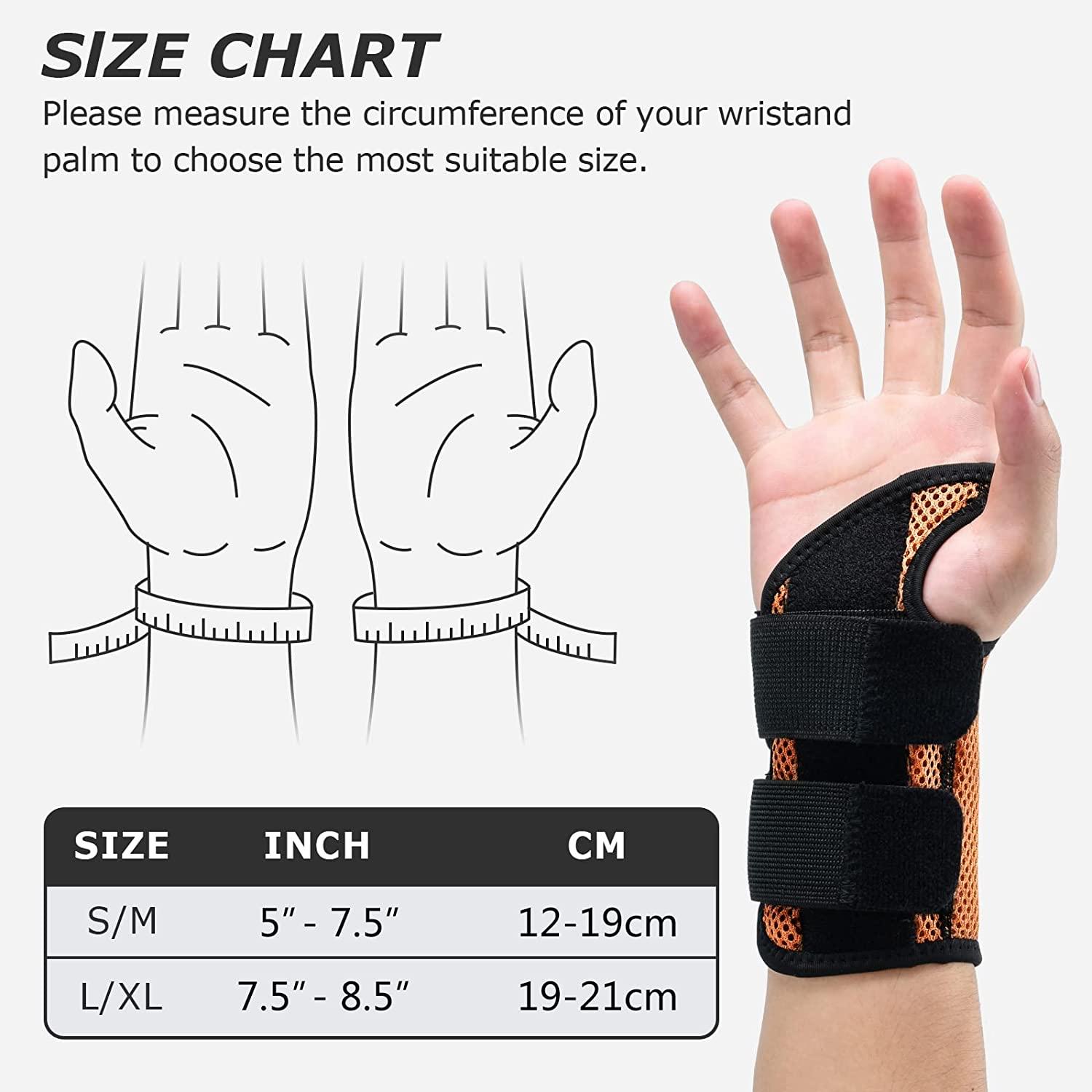 ComfyBrace Copper Infused Wrist Brace/Hand Brace/Wrist Support For Carpal Tunnel Syndrome, Arthritis, Tendonitis For Men And Women (Right Hand, Large/Ex-Large - View #4