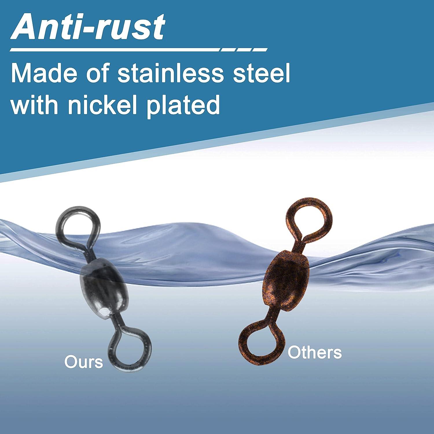 Stainless Steel Fishing Hook Wire Leader Rigs 18pcs with Crane Swivels - Saltwater/Freshwater Fishing Hooks Steel Rigs 2/0-18pcs | Buy Now with Express International Delivery | GoSupps.com Stainless Steel Fishing Hook Wire Leader Rigs 18pcs with Crane Swivels - Saltwater/Freshwater Fishing Hooks Steel Rigs 2/0-18pcs | Buy Now with Express International Delivery | GoSupps.com