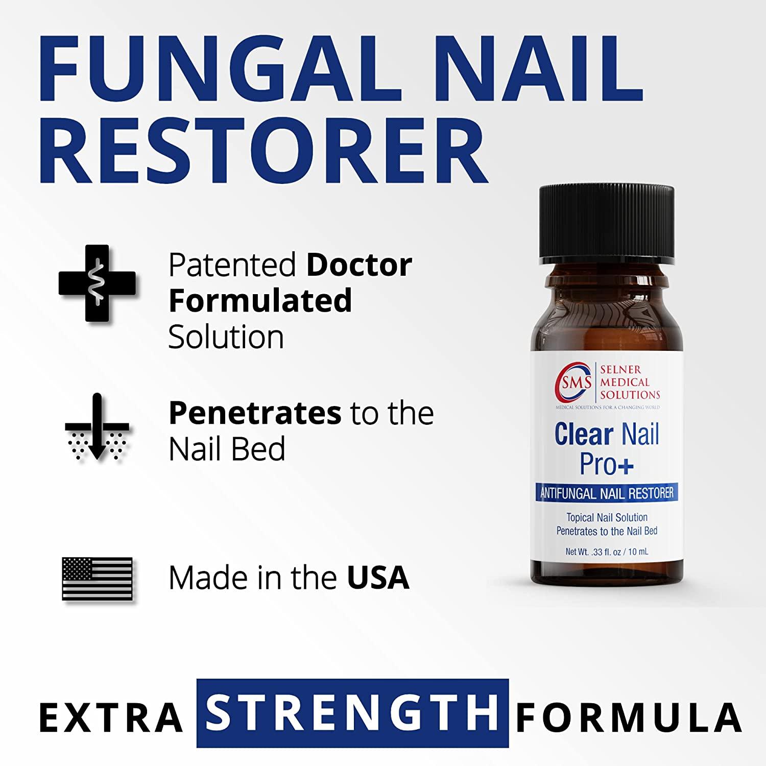 ClearNail Pro + Anti Fungal Toenail Fungus Remover Extra Strength