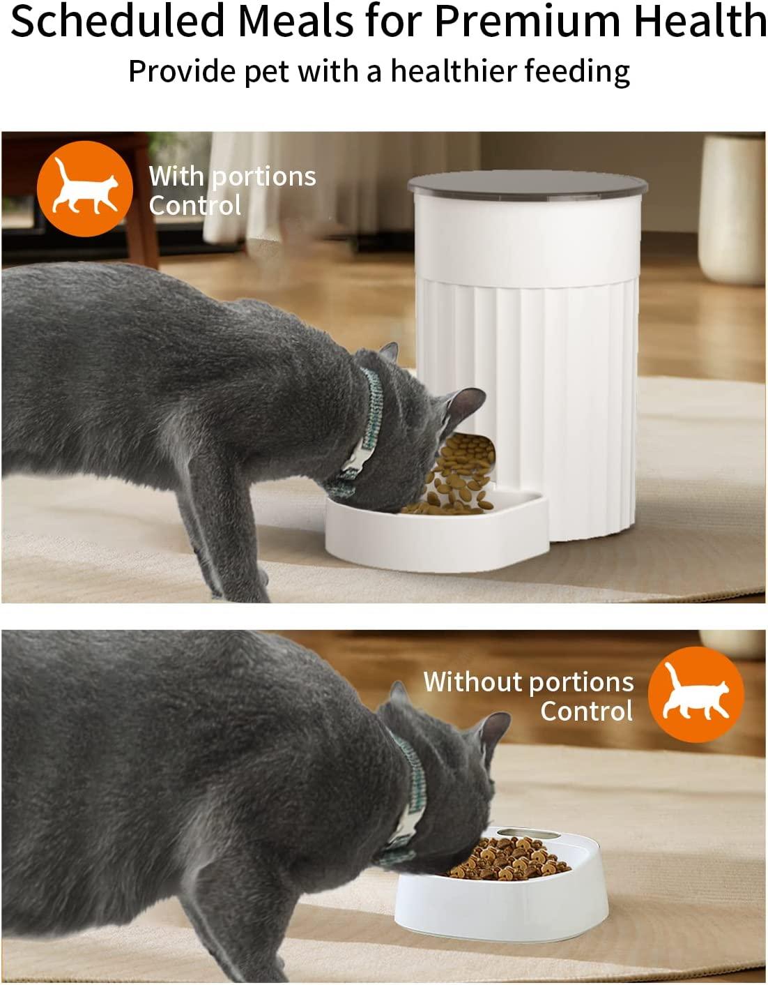 PAPIFEED Automatic Cat Feeder with APP Control WiFi Smart Pet Food