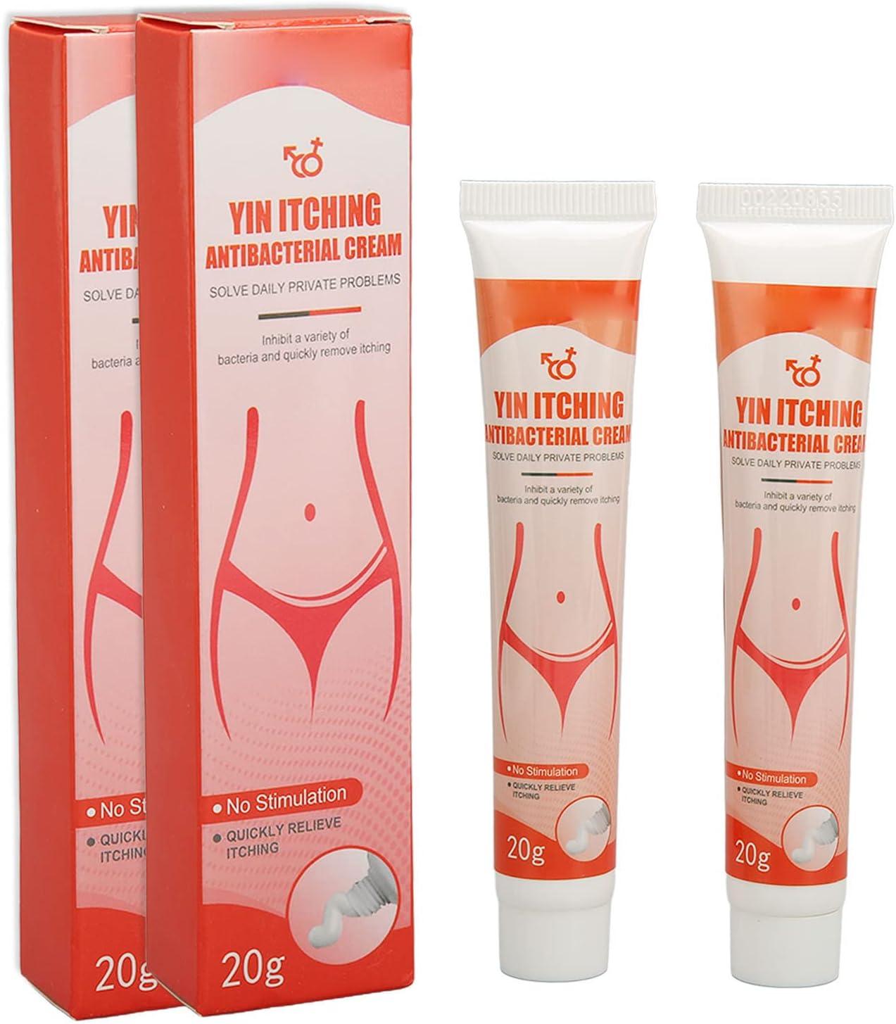 Vaginal Itching Relief Cream 2Pcs 20g Private Part Itching Cream Fast