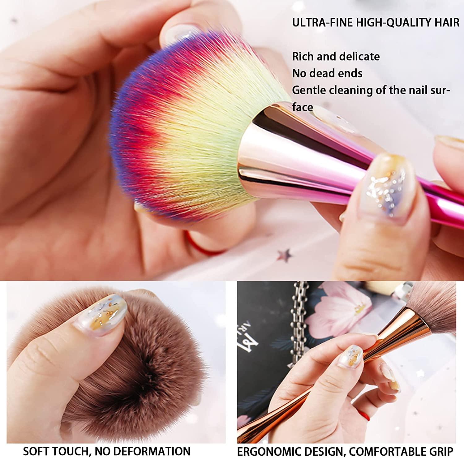 Large Powder Mineral Brush Nail Art Dust Brush Foundation Makeup Brush
