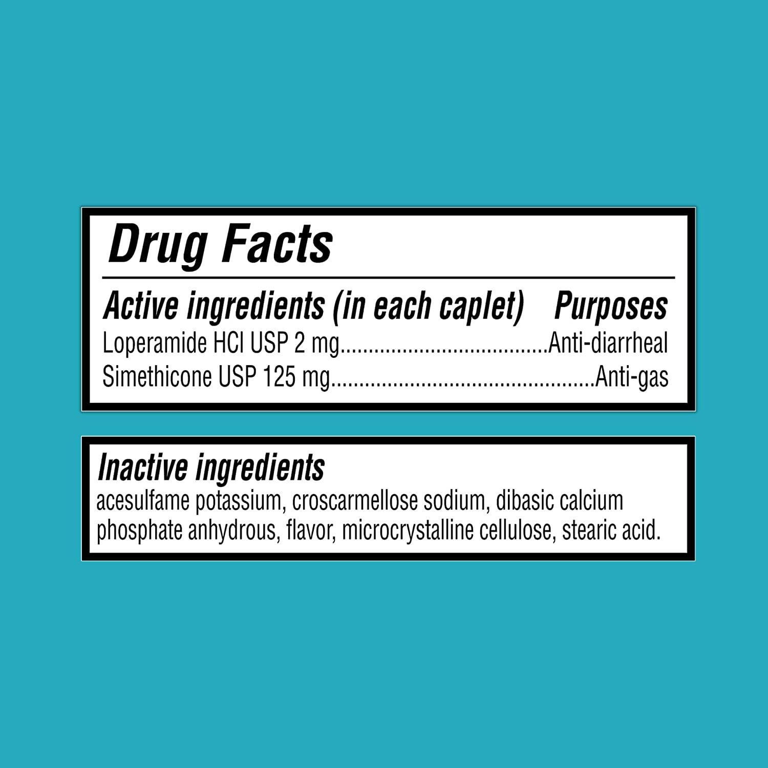 Primary Health AntiDiarrheal & AntiGas, Loperamide Hydrochloride and