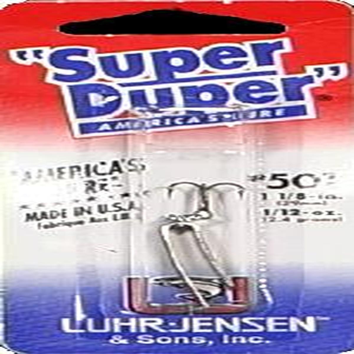 South Bend Sporting Goods Super Duper Chrome/Silver Prism-Lite, 1