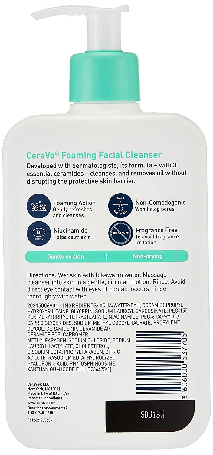 Cerave face wash for oily skin deals