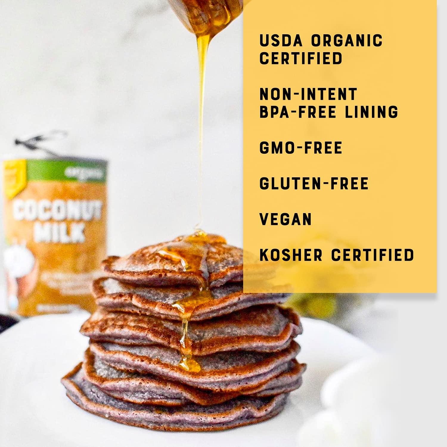 Native Forest Organic Coconut Cream - Unsweetened, USDA Certified, Gluten Free (12 Pack)