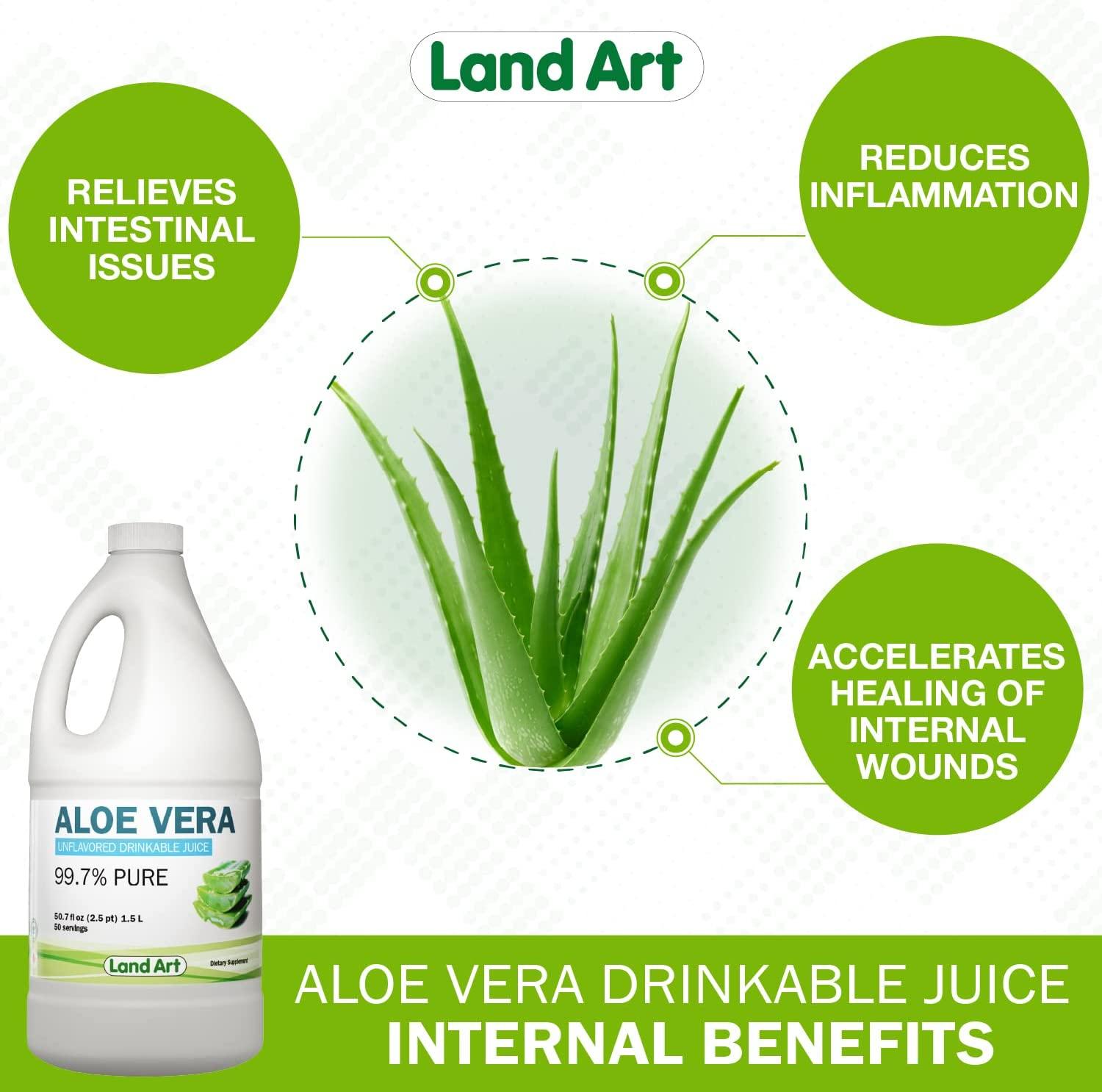 Benefits of pure sales aloe vera juice