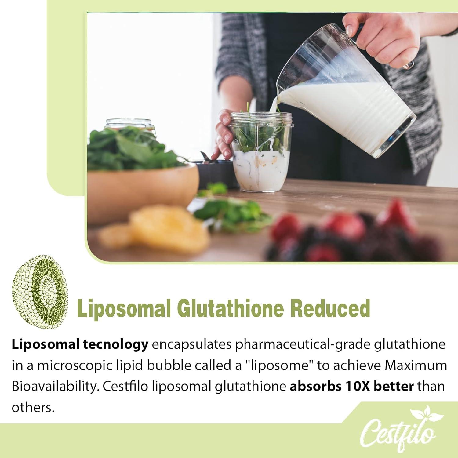 para que sirve glutathione reduced Liposomal Glutathione main image 1