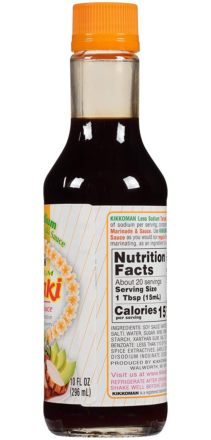 Low Sodium Teriyaki Sauce Nutrition Facts Besto Blog