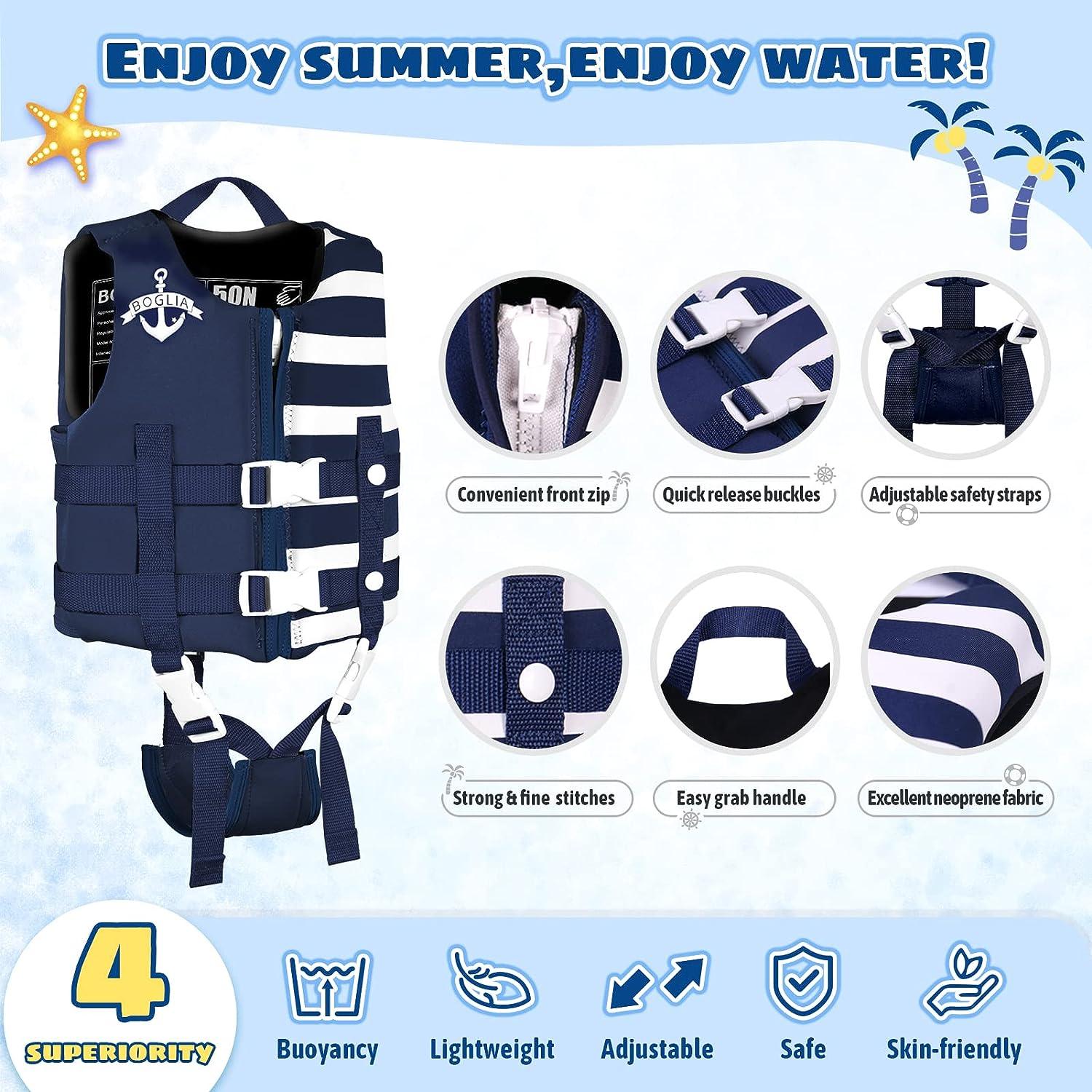 thumbnail image 2 of Swim Trainer Vest With Adjustable Safety Strap | Small To Medium Size 2 of 14