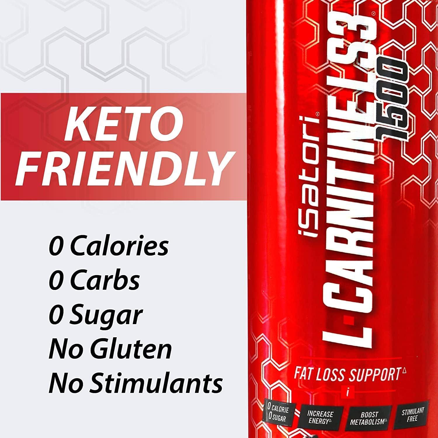 iSatori L-Carnitine LS3 3000 - Liquid Acetyl L-Carnitine Stimulant-Free  Pre-Workout Keto-Friendly Bombsicle Flavor (32 Servings) | Worldwide  Shipping | Buy Now with Express International Delivery