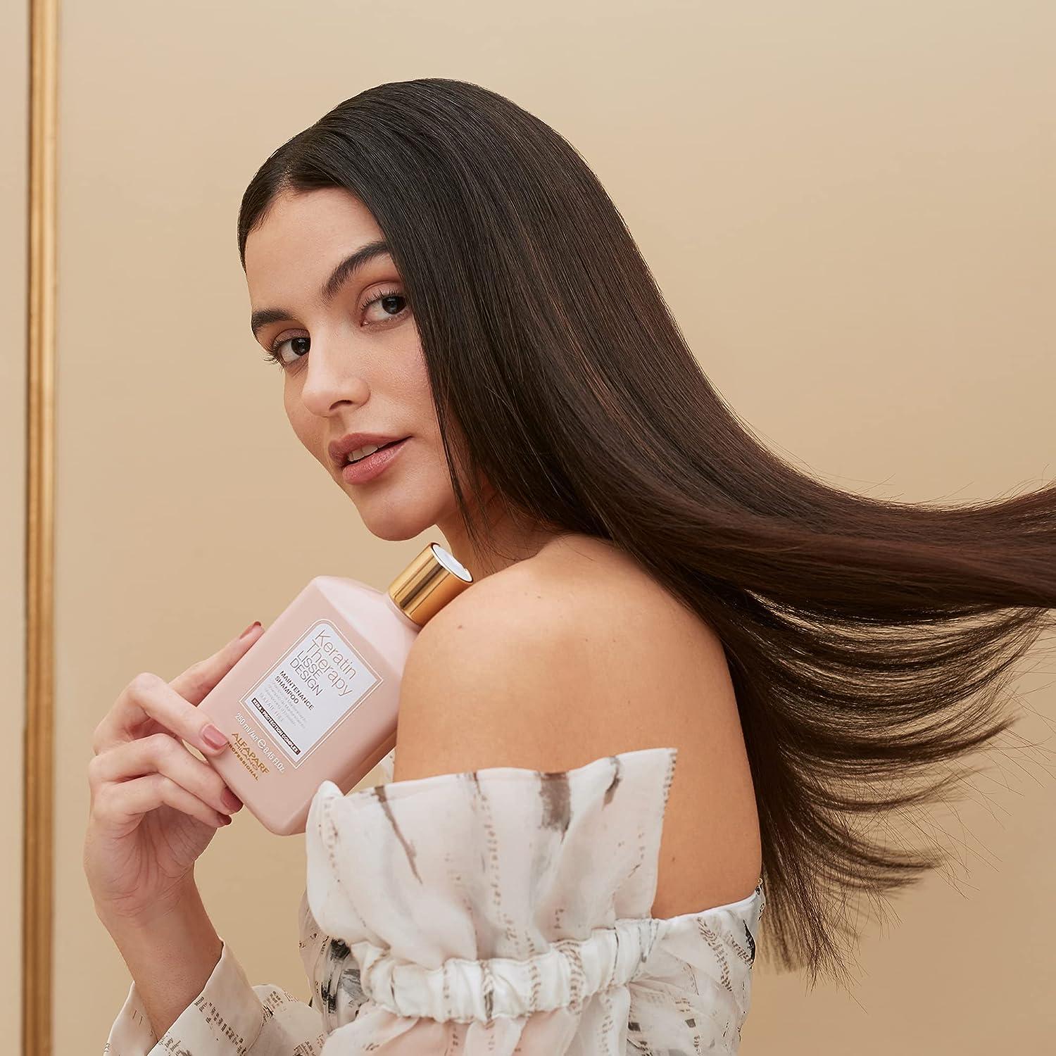 Alfaparf Milano Keratin Therapy Lisse Design Hydrating Kit - Keratin  Shampoo and Keratin Hair Mask - Maintains and Enhances Keratin Hair  Treatments - Anti-Frizz Hair Products - 8.45 Fl Oz / 6.7 Oz