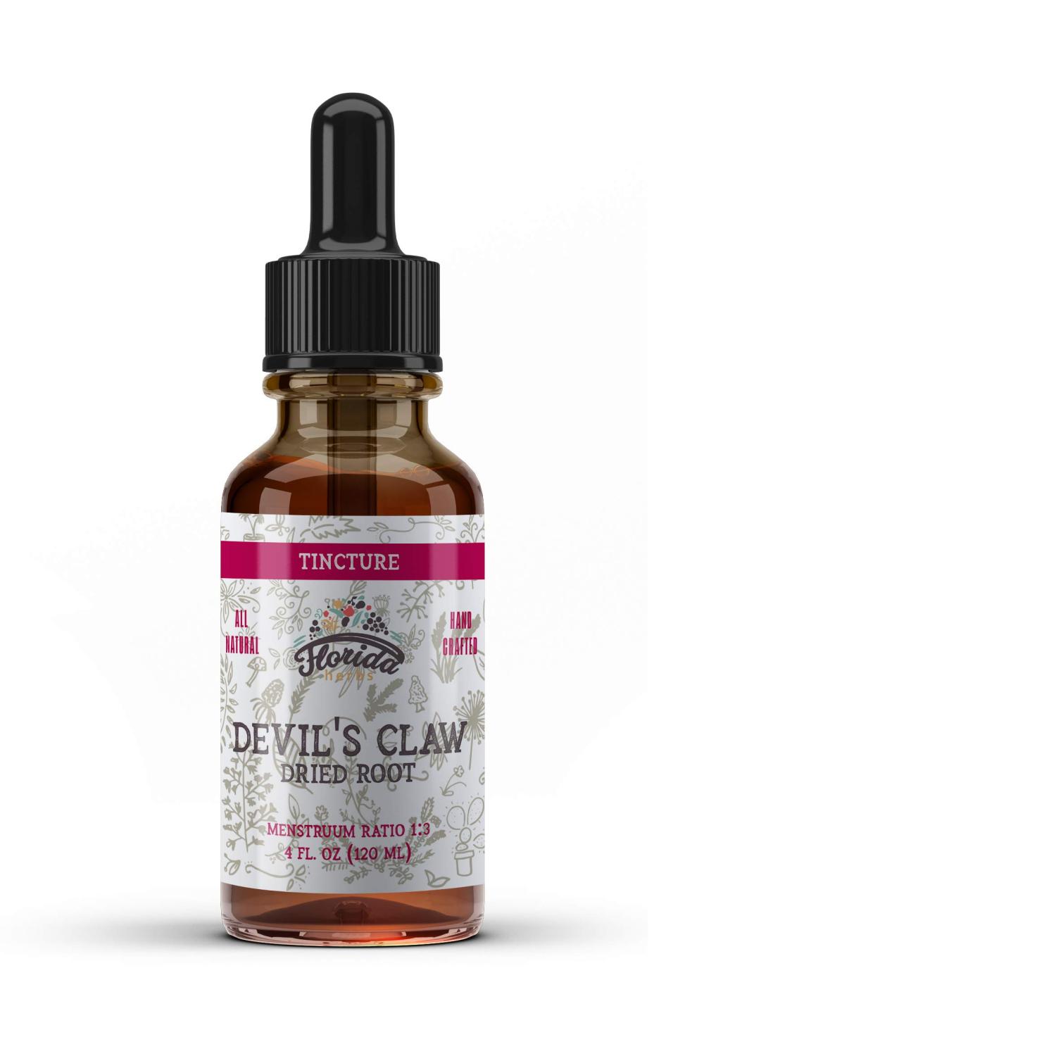 Devil's Claw Tincture - Alcohol-Free Organic Extract | Non-GMO Herbal  Supplement (700 mg 4 oz) - International Shipping Available | Buy Now with  Express International Delivery | GoSupps.com