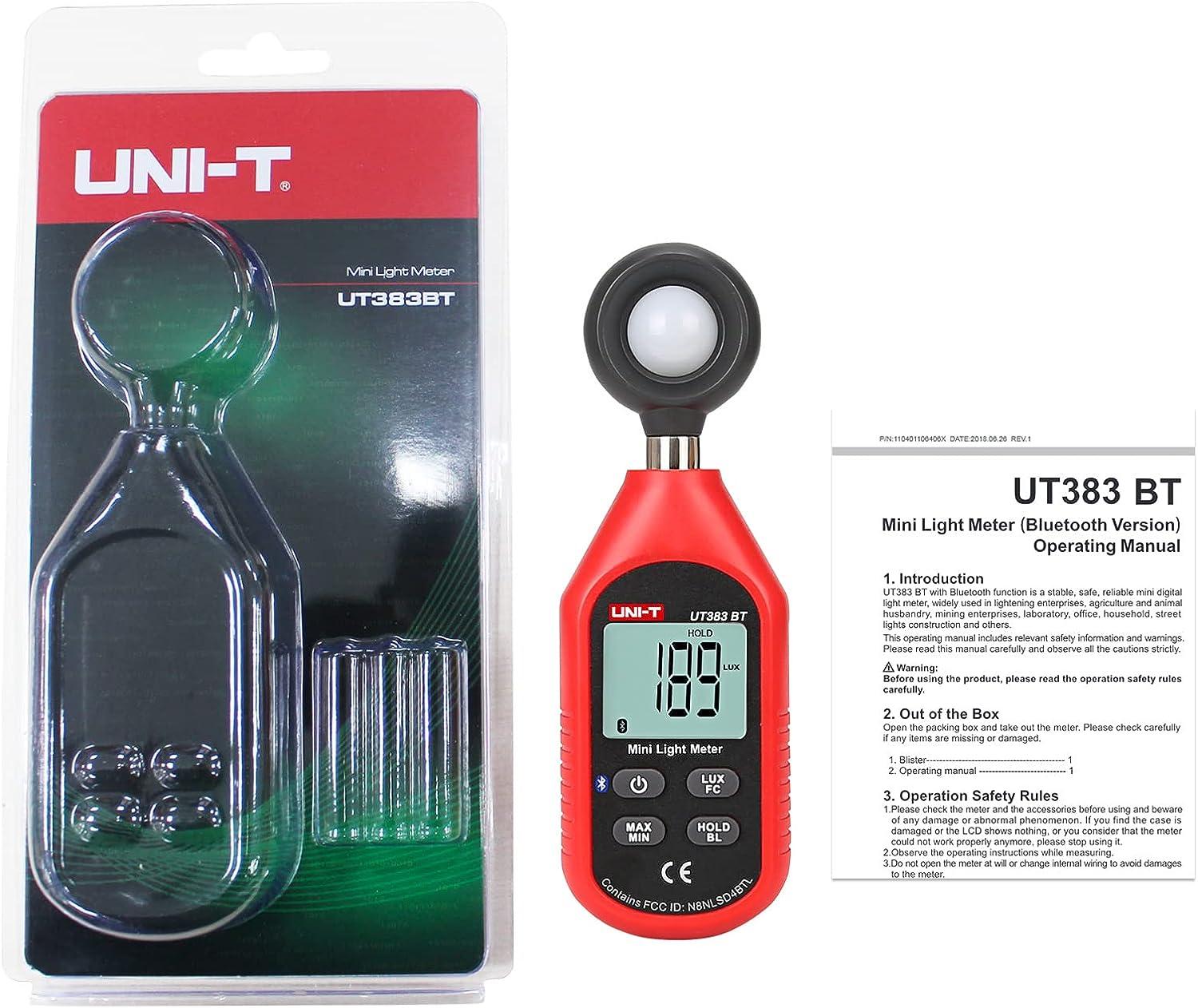 Lux Meter Light Meter UNI-T UT383 Light Meter Lux Meter Lumens