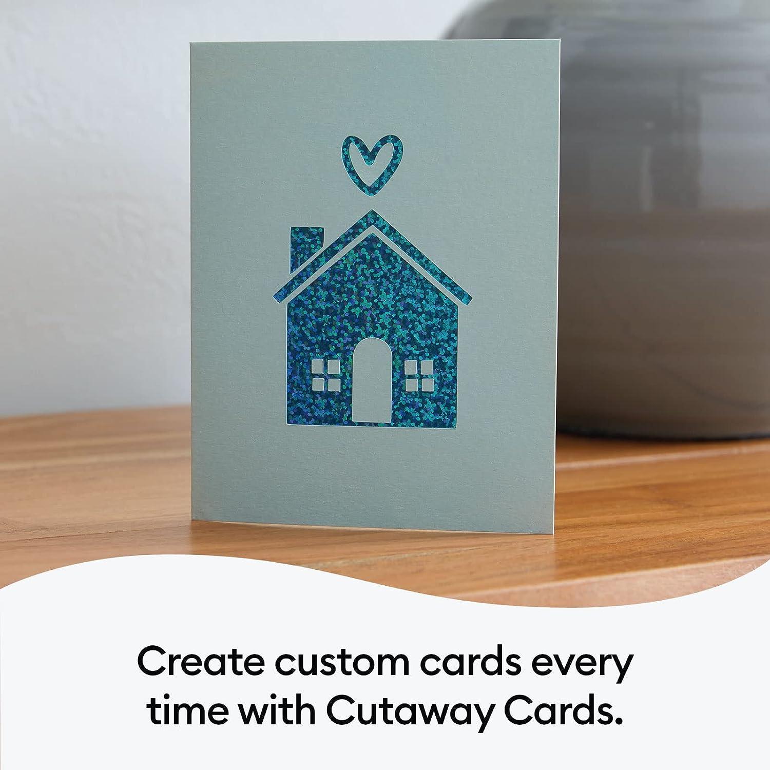Cricut Joy Cutaway Cards Pastels Sampler Double Pack and 2x2 Card