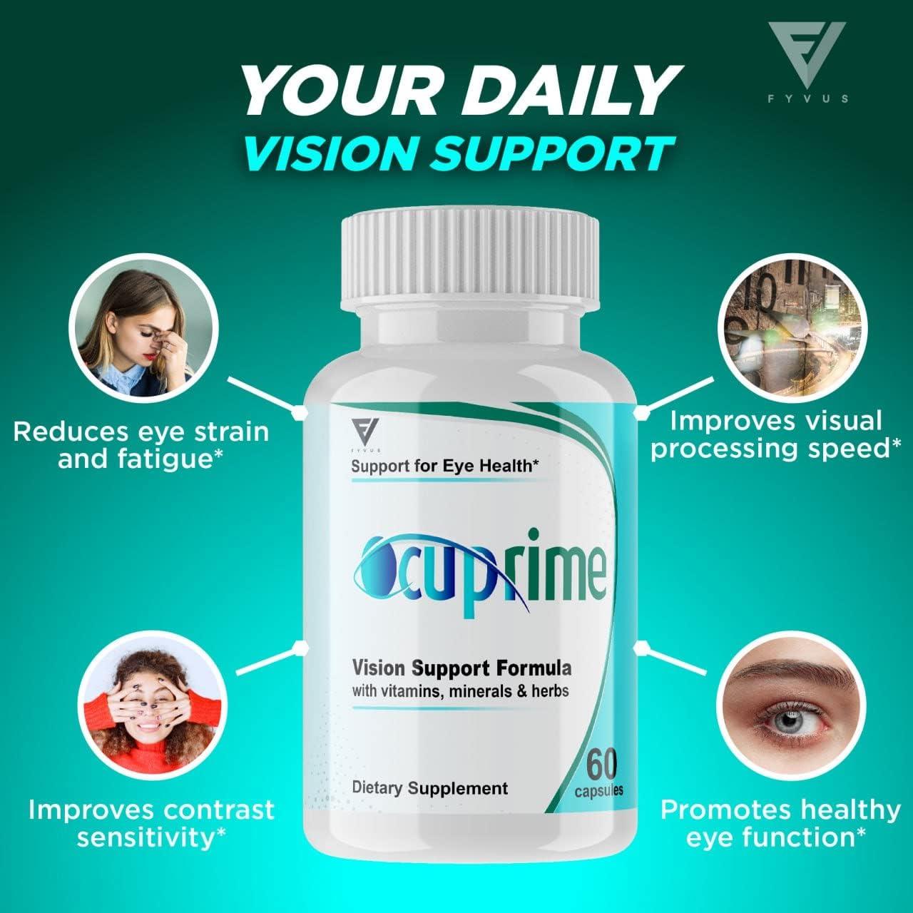 5 Pack Ocuprime for Eyes Vision Formula Occuprime Eye Vitamins