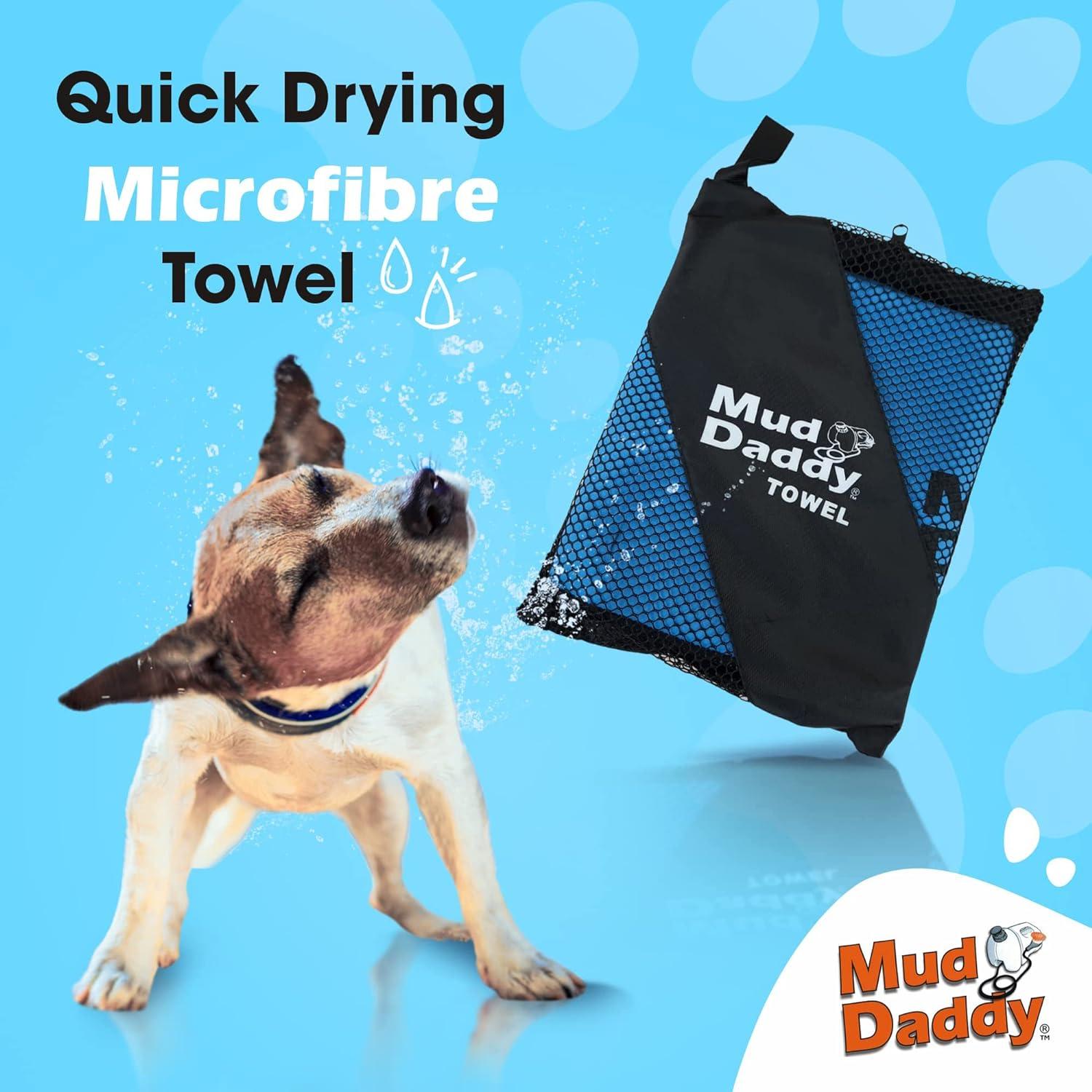 Mud Daddy Starter Bundle 8L Blue Portable Pet Washing Device Pet