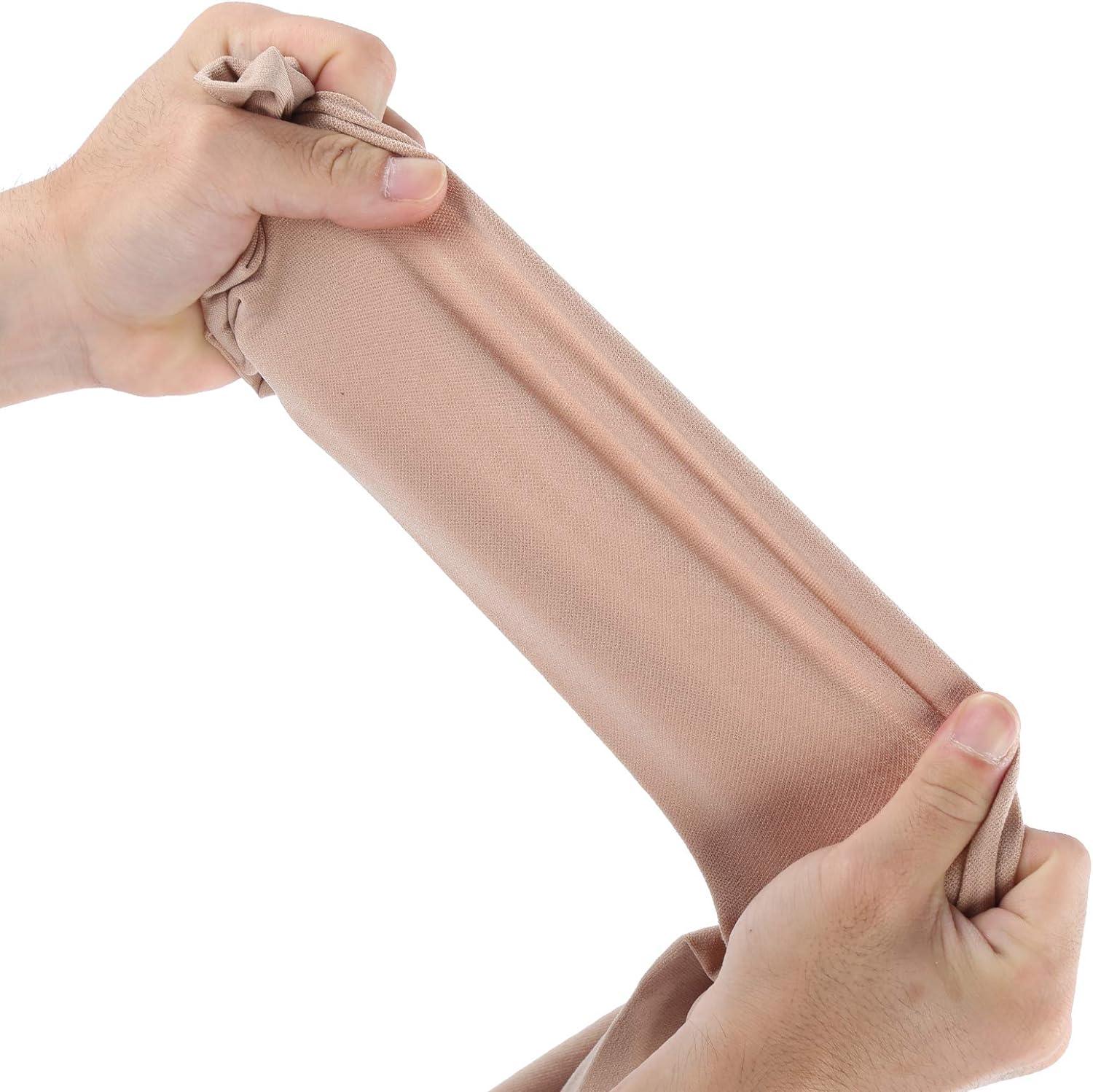 Skin Color Varicose Vein Compression Stockings Soft, Washable