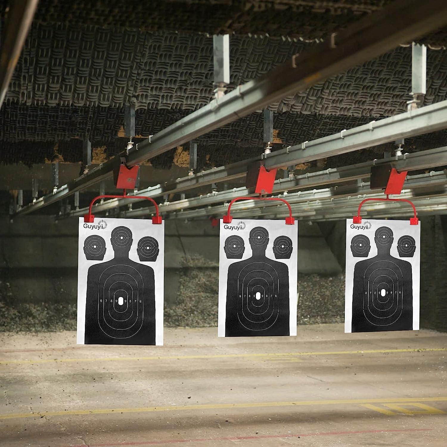Shooting Targets Paper Shooting Targets for The Range with Silhouette