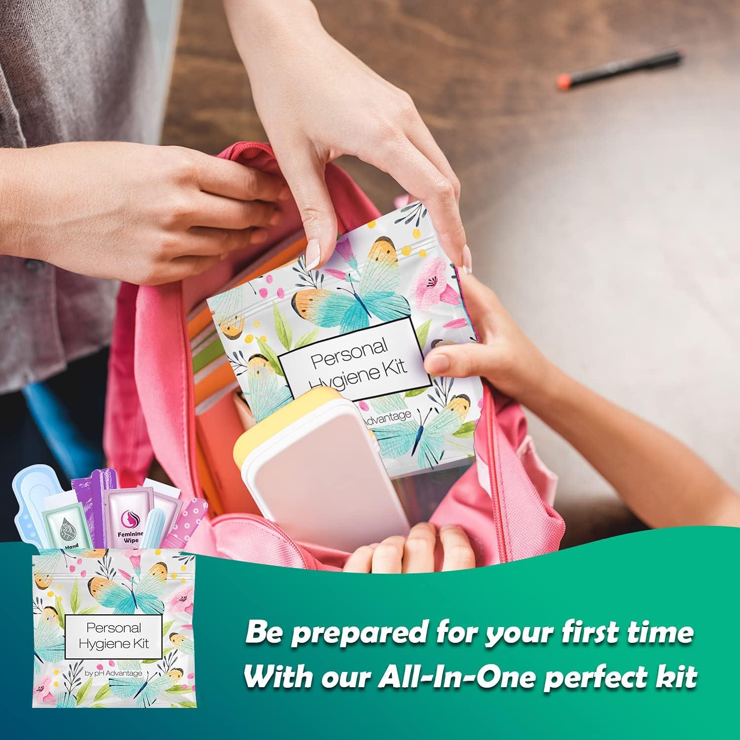 Menstrual Kit AllinOne Convenient Single Period Pack for Travelling