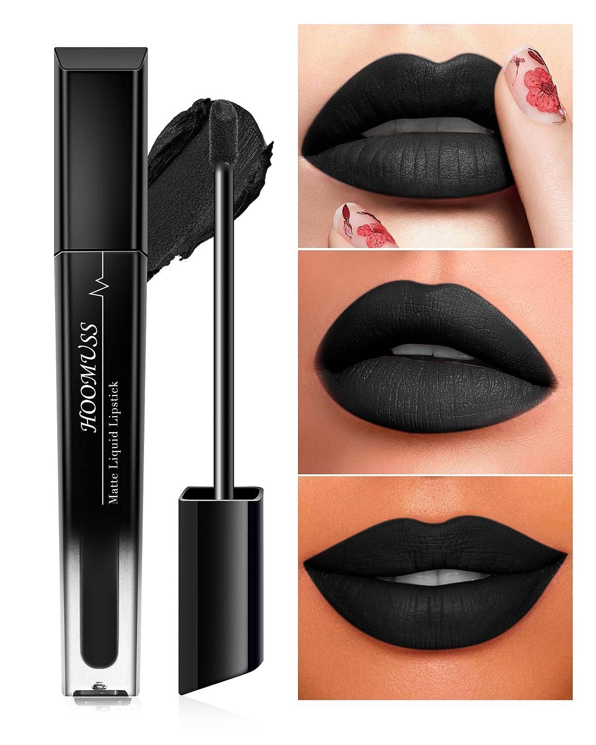 Eye Black Stick Black Matte Lipstick Black Punk Matte Long Lasting Lipstick  Long Lasting Permanent Dark Black Lipstick - AliExpress