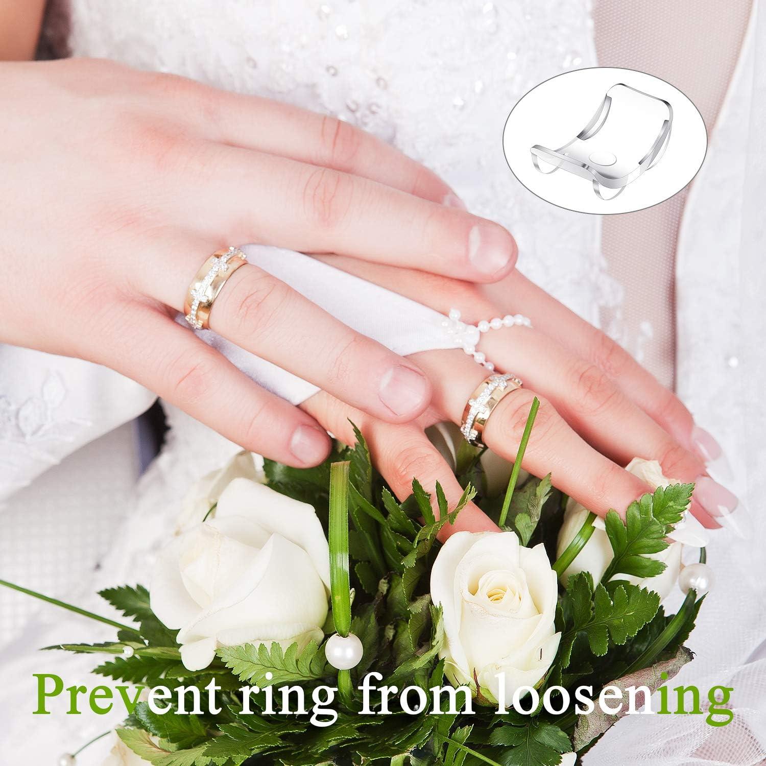8 PCS Ring Size Adjuster for Loose Rings, Invisible Ring Size