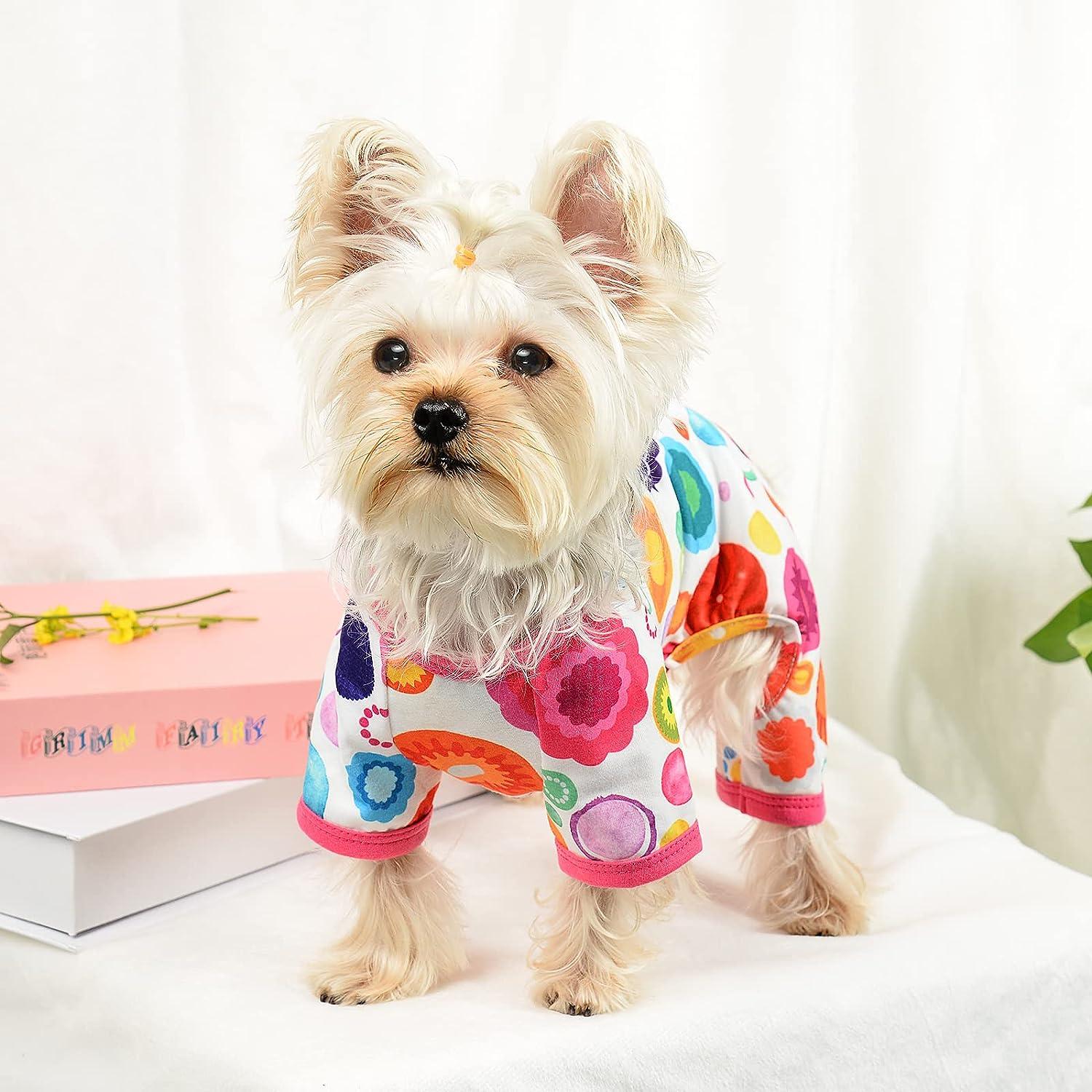 Dog Pajamas for Small Dogs Girl Boy, Chihuahua Pajamas, Cute Tiny