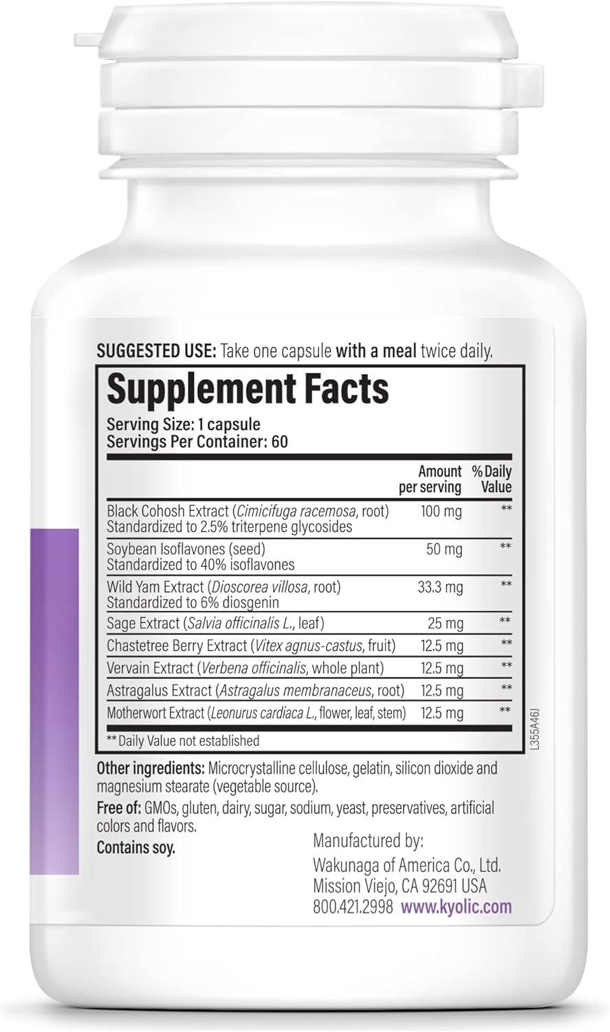 Kyolic Specialty Series EstroLogic Optimal Estrogen Balance 60 Capsules