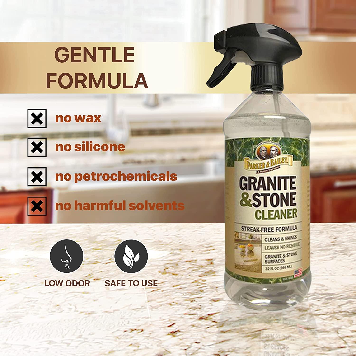 PARKER & BAILEY Granite & Stone Cleaner Granite Countertop Cleaner