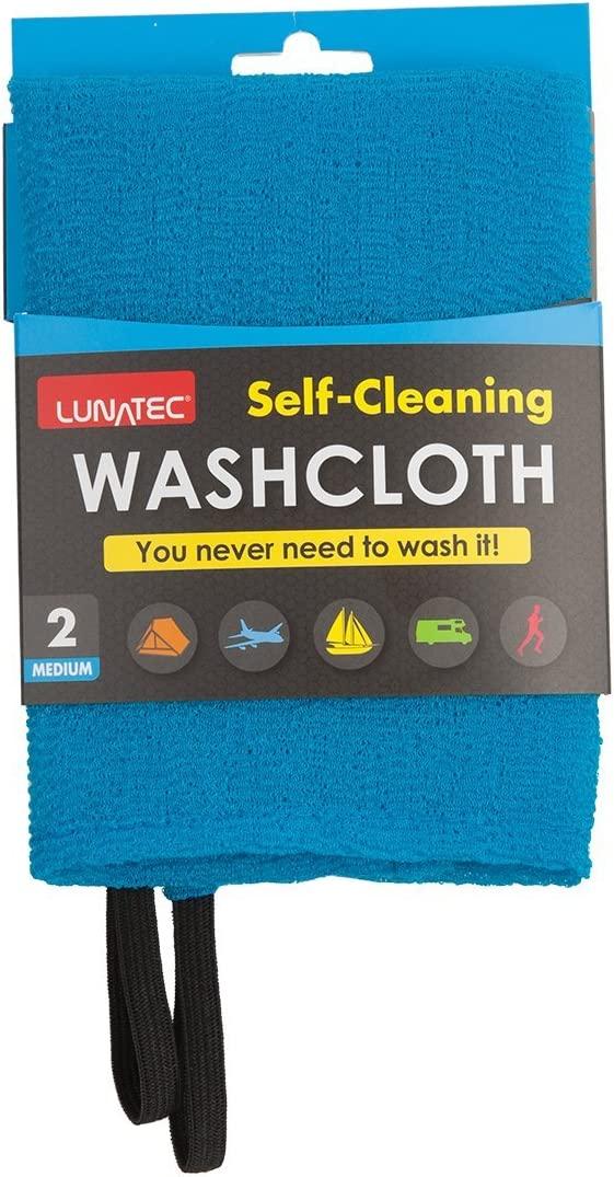 Lunatec Self-Cleaning Travel Washcloth - Thumbnail 3