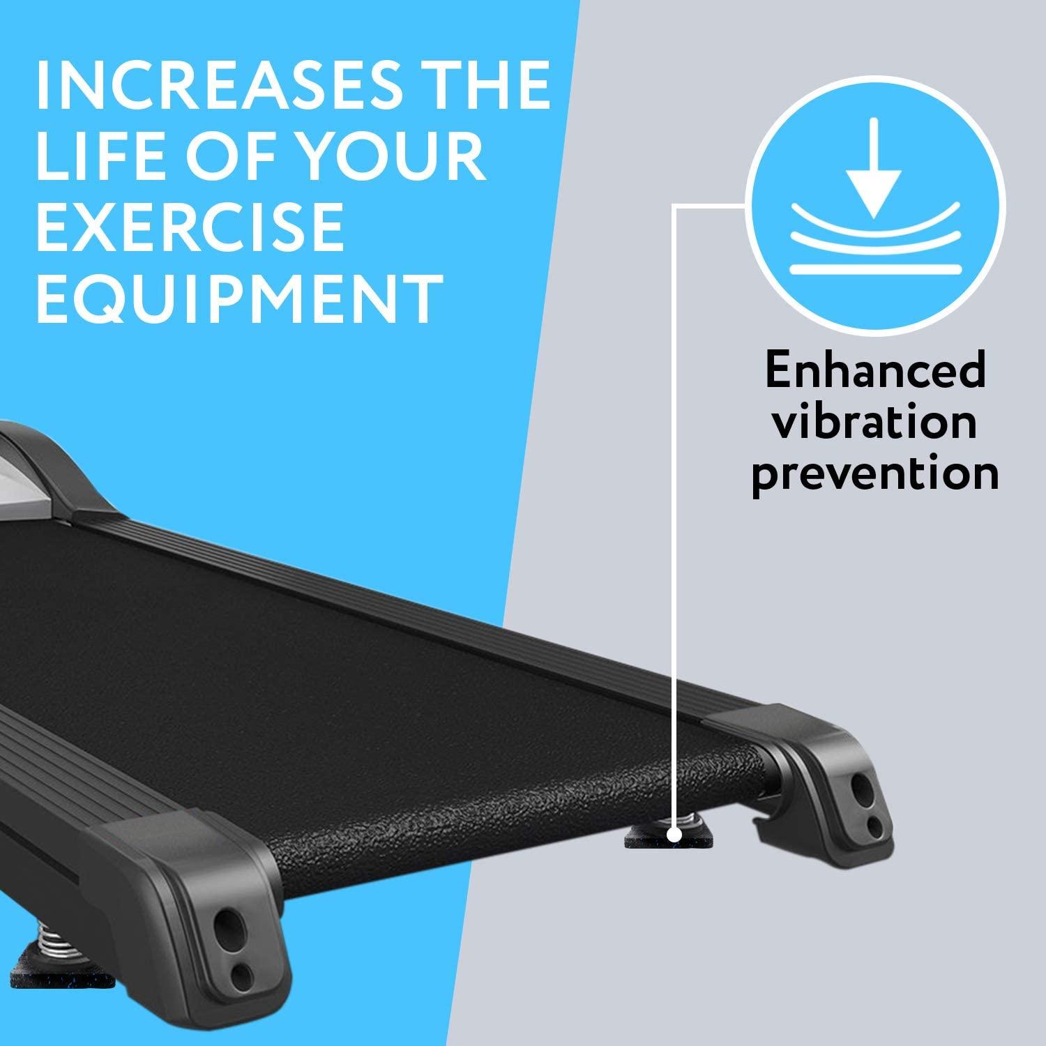 6-Pack Exercise Equipment Mats - 4x4x0.5 Pads for Carpet & Hardwood Floors - Anti-Slip Treadmill Mat - Home Gym Accessories | Buy Now with Express International Delivery | GoSupps.com 6-Pack Exercise Equipment Mats - 4x4x0.5 Pads for Carpet & Hardwood Floors - Anti-Slip Treadmill Mat - Home Gym Accessories | Buy Now with Express International Delivery | GoSupps.com