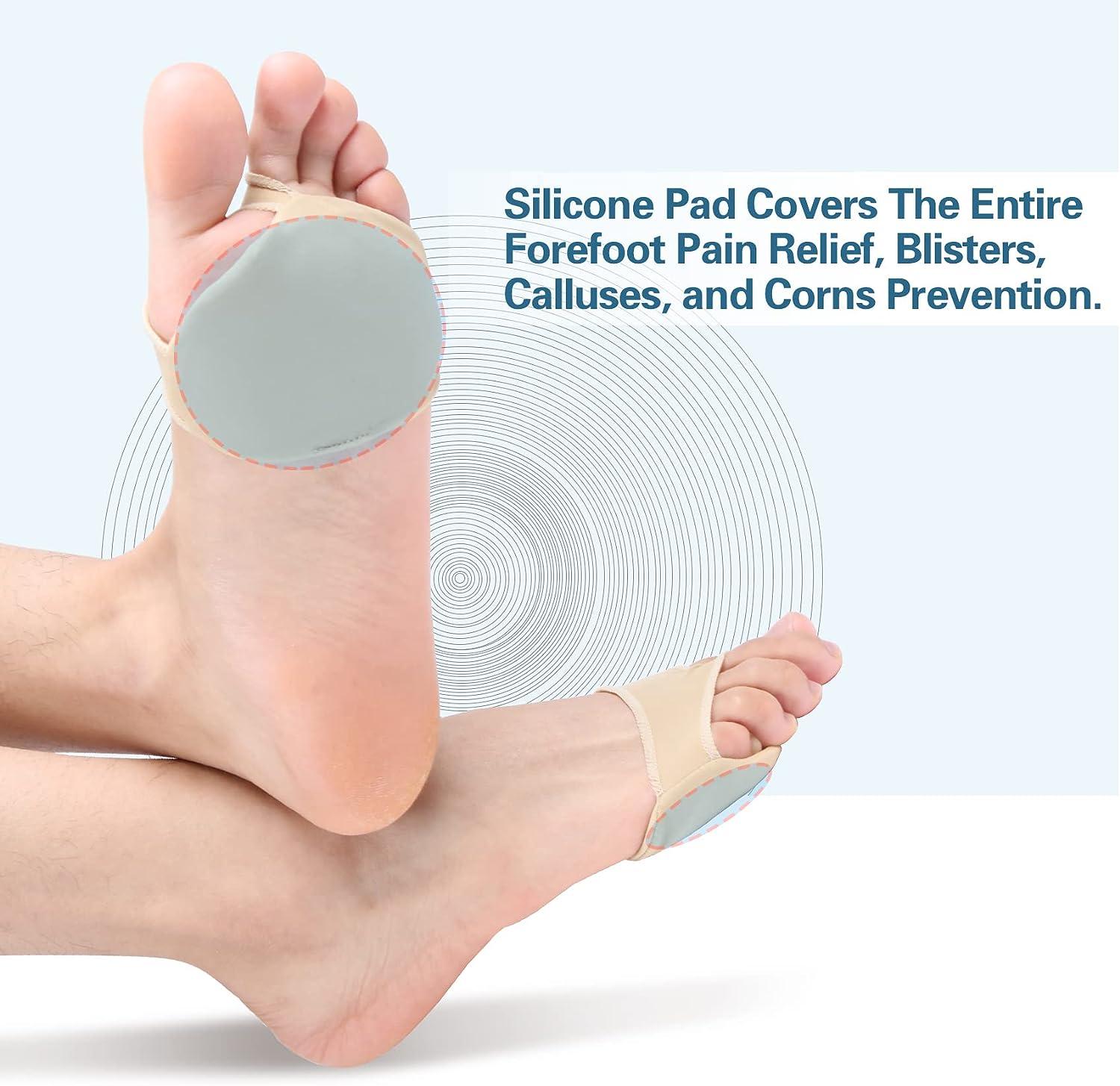 Metatarsal Pads Forefoot Sleeve with Soft Gel Women Men