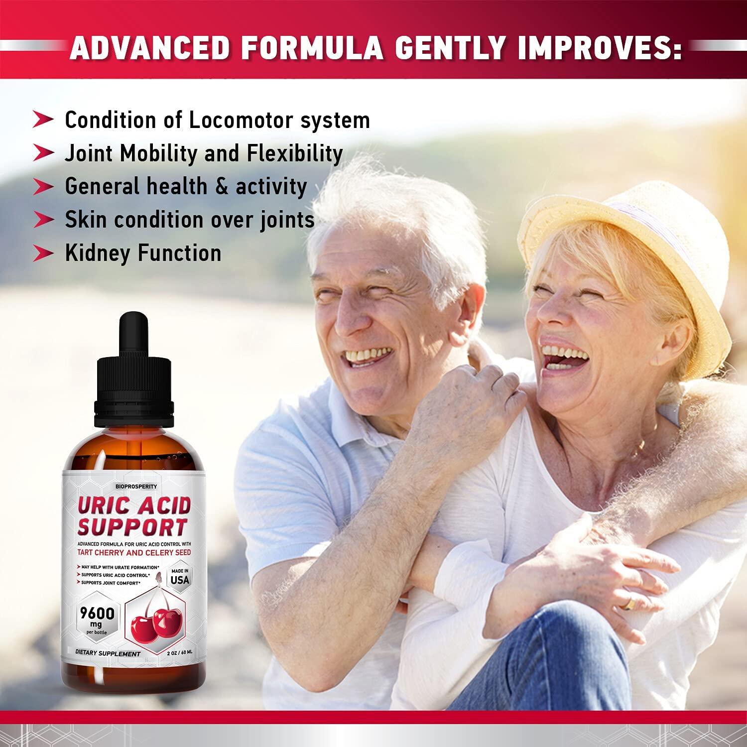 Uric Acid Support Tart Cherry Extract for Joint Health Liquid