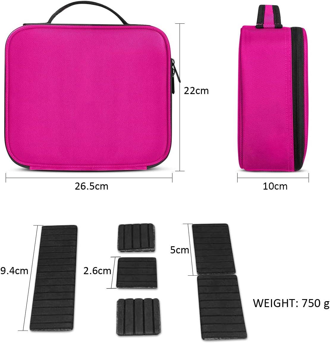 Forrica Cosmetic Bag for Women Portable Makeup Organizer