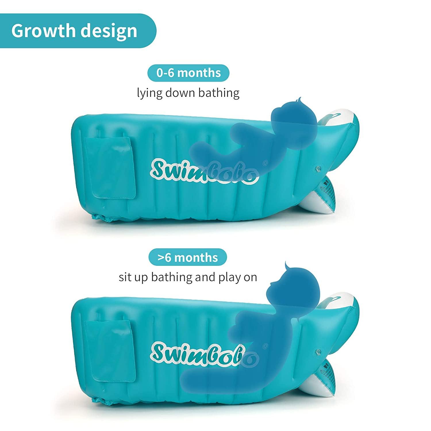 Inflatable Baby Bath Tub Portable Foldable Travel Mini Swimming Pool