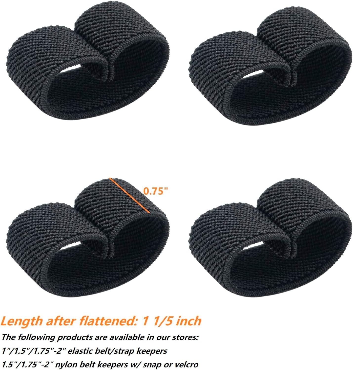 TACNEX 1" Wide Straps/Belt Keepers Elastic Military bing Holder
