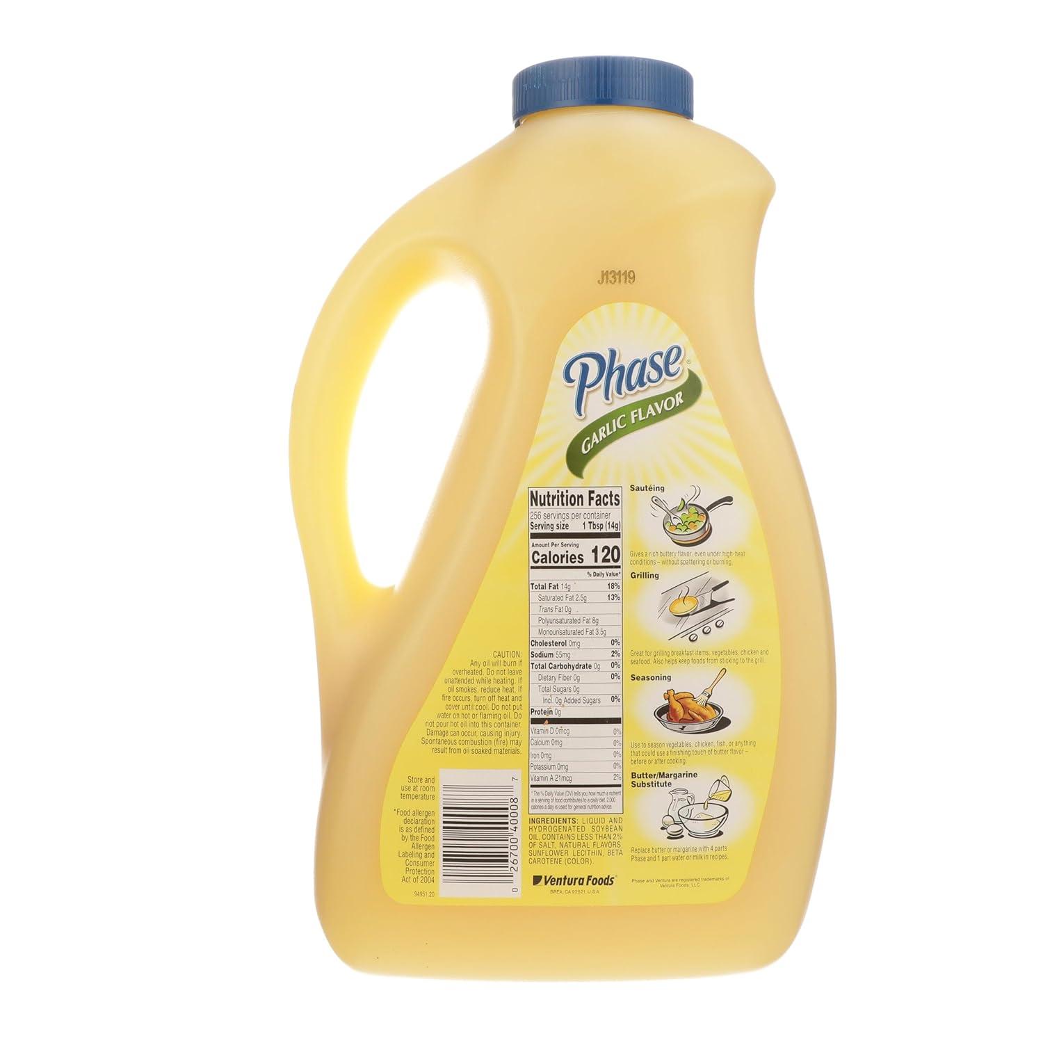 Ventura Foods Garlic Liquid Butter Alternative DairyFree Versatile