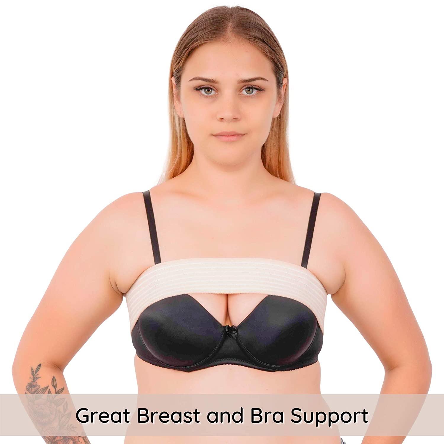 Breast Implants Stabilizer Bra Mastectomy Breast Reduction Beige