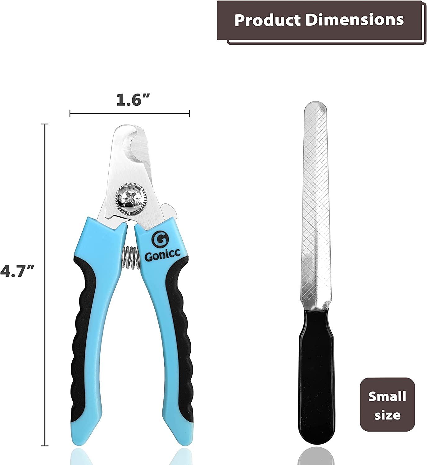 gonicc Dog & Cat Pets Nail Clippers and Small Medium Breeds Nail