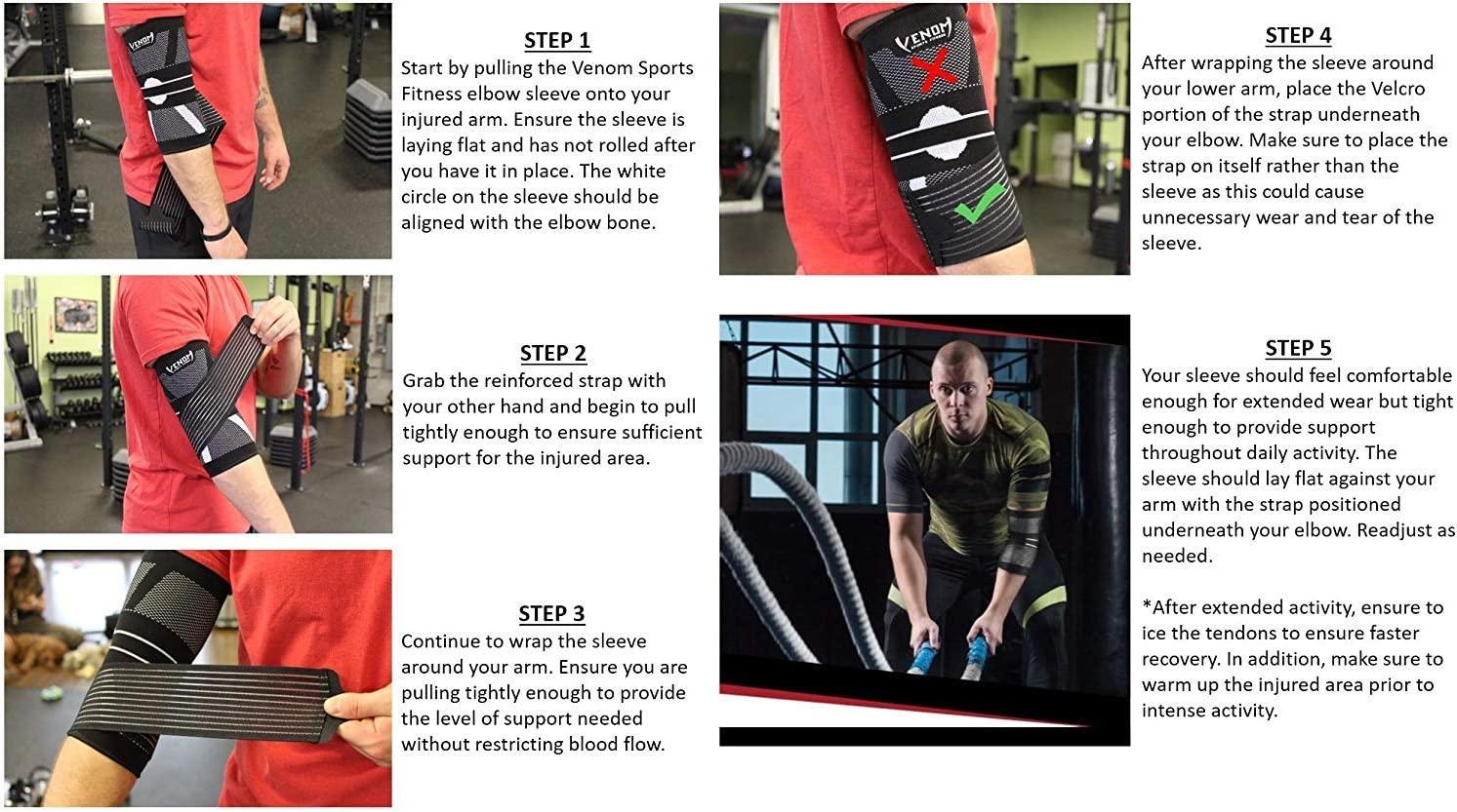 Venom elbow brace hot sale