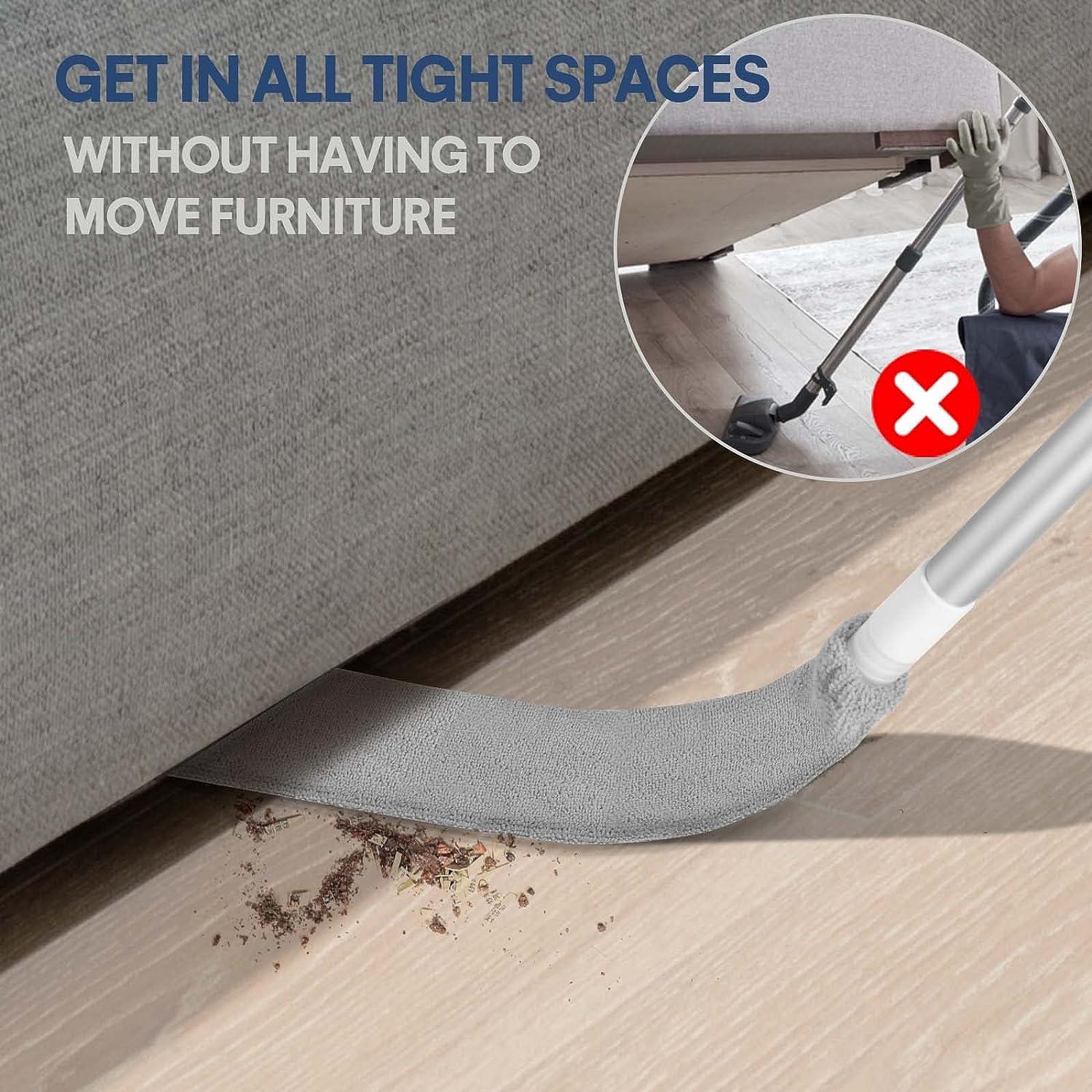 Retractable Microfiber Duster with Extension Pole Extendable Cleaning