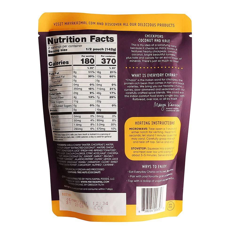Maya Kaimal Organic Everyday Chana Chickpeas + Coconut