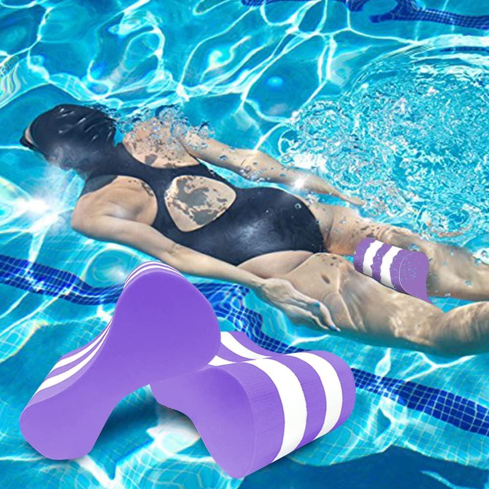 NEAGLORY Swimming Pull Float, Soft Swimming Float Kickboard, EVA 5-Layer  Pull Buoy Leg Float, Pool Training Aid, Legs and Hips Support for Adults,  Kids, and Beginners purple