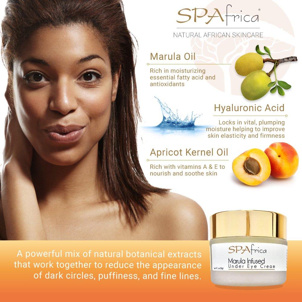SPAfrica Natural Skincare Marula Infused Under Eye Cream