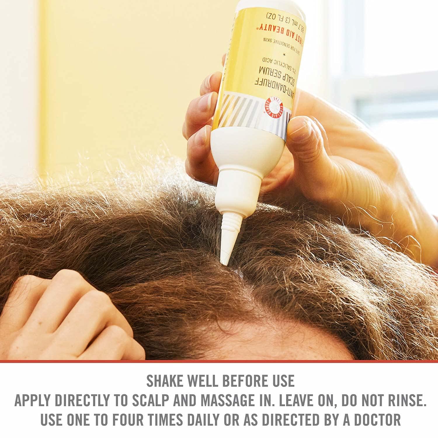 First Aid Beauty FAB AntiDandruff Scalp Serum Fights Dandruff